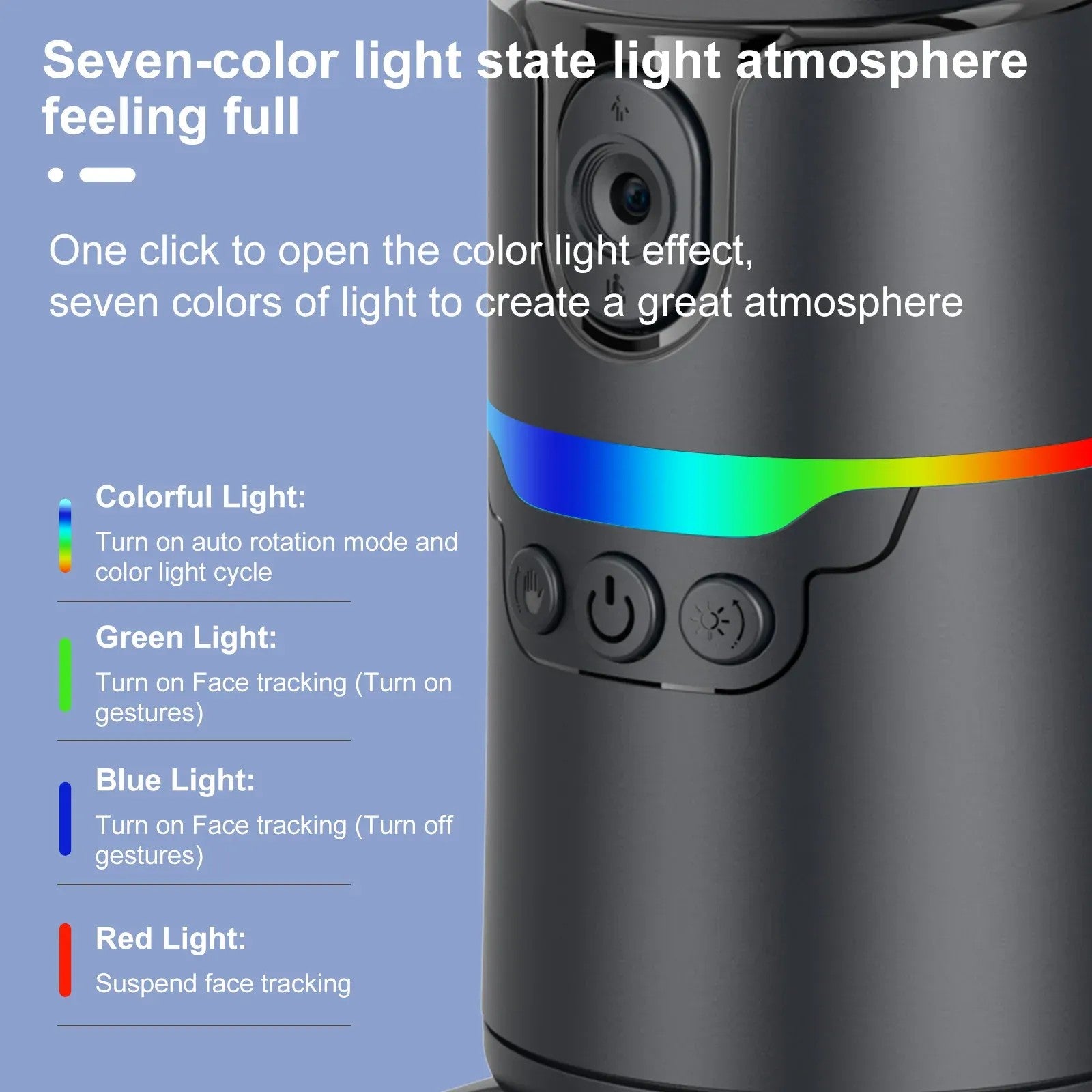 Handheld Gimbal Stabilizer - Anti-Shake Multifunctional Selfie Stick  002