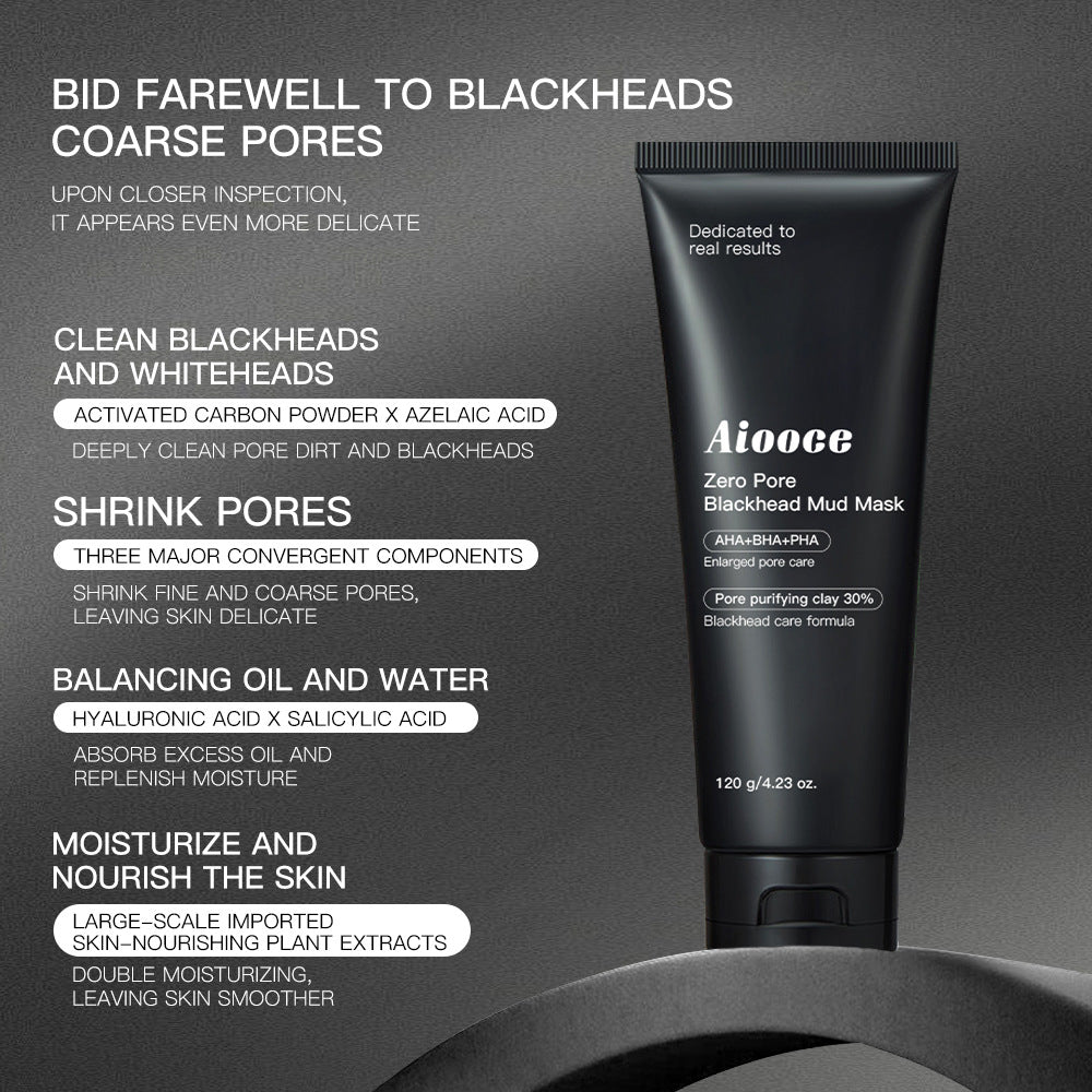 Aiooce Zero Pore Blackhead Peel-Off Mask – Deep Cleanse & Refine Pores